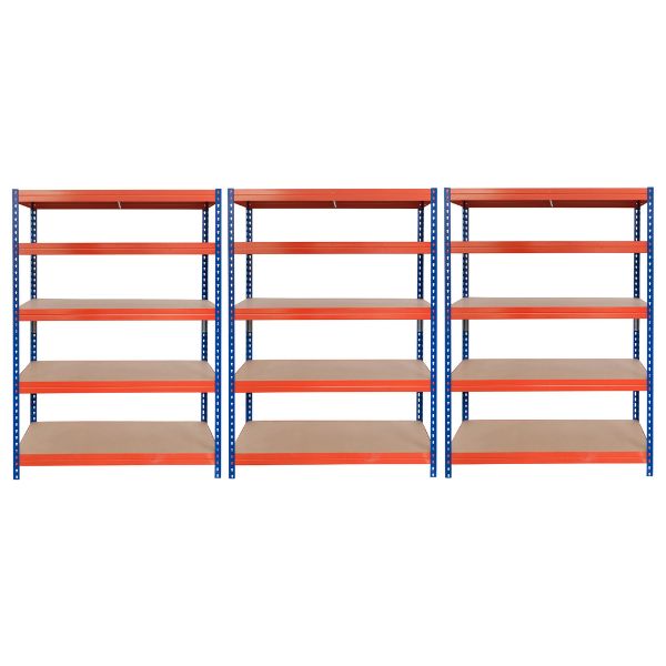 Komplet od tri police EB44 192x100x50cm 5x300kg
