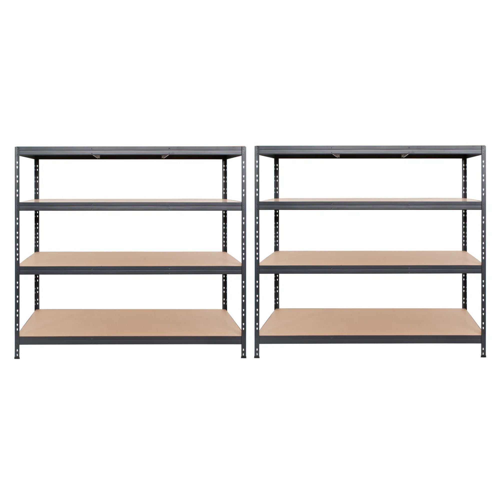 Komplet od dve police 180x180x60cm, 4x400kg Dimenzije kompleta 180x360x60cm